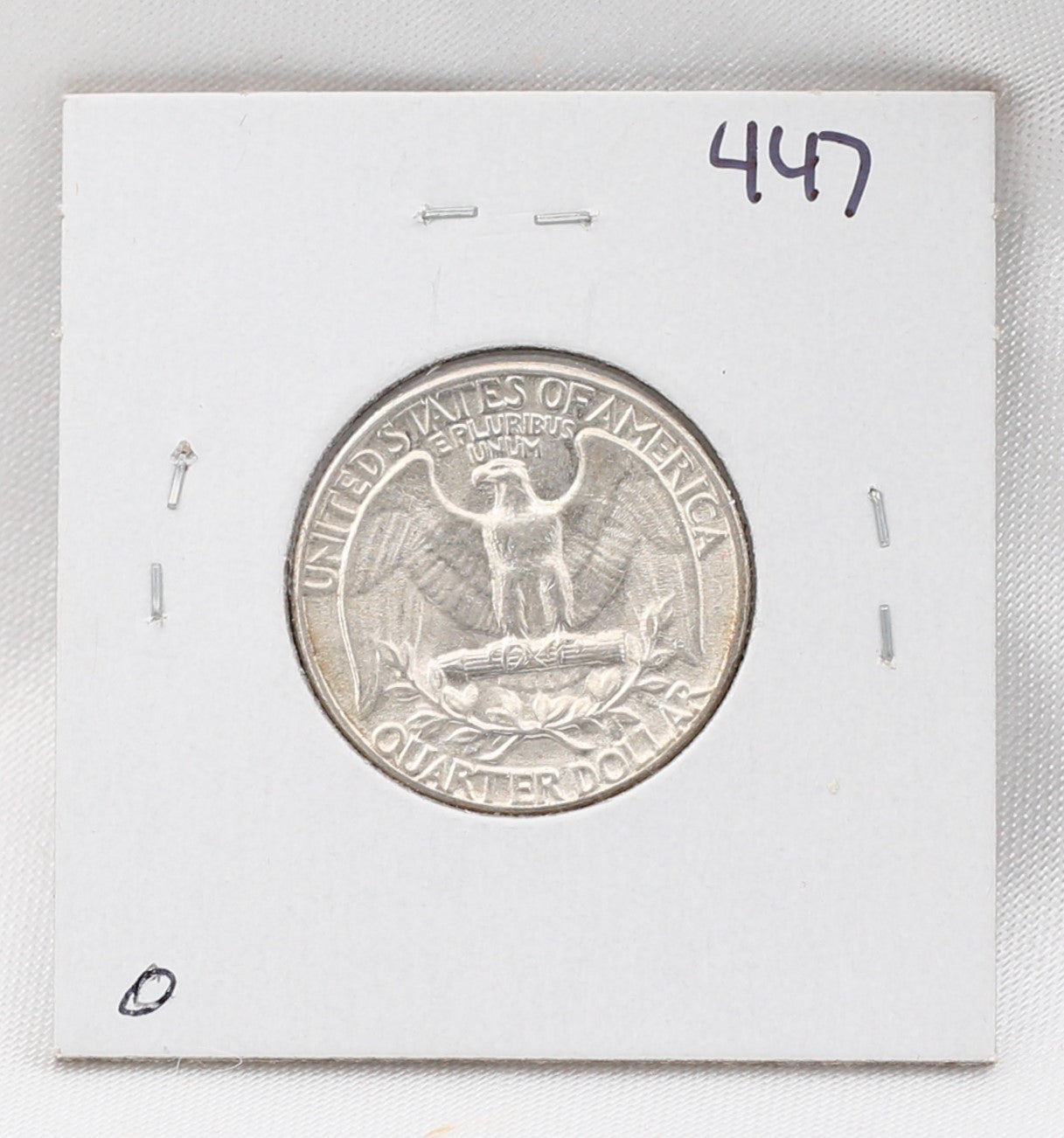 1952 BU Silver Quarter