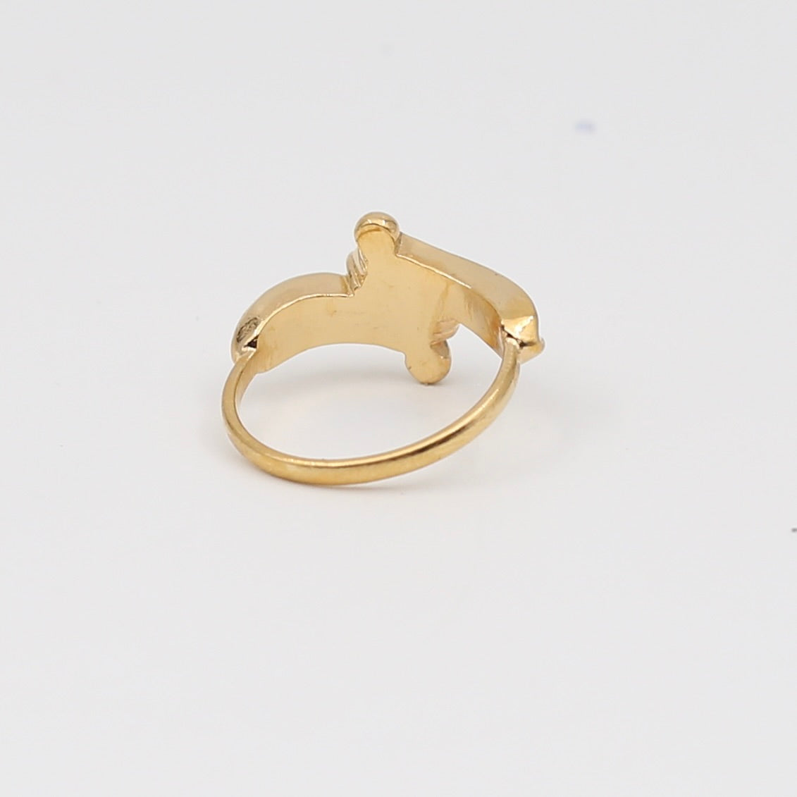 Costume gold colored ring