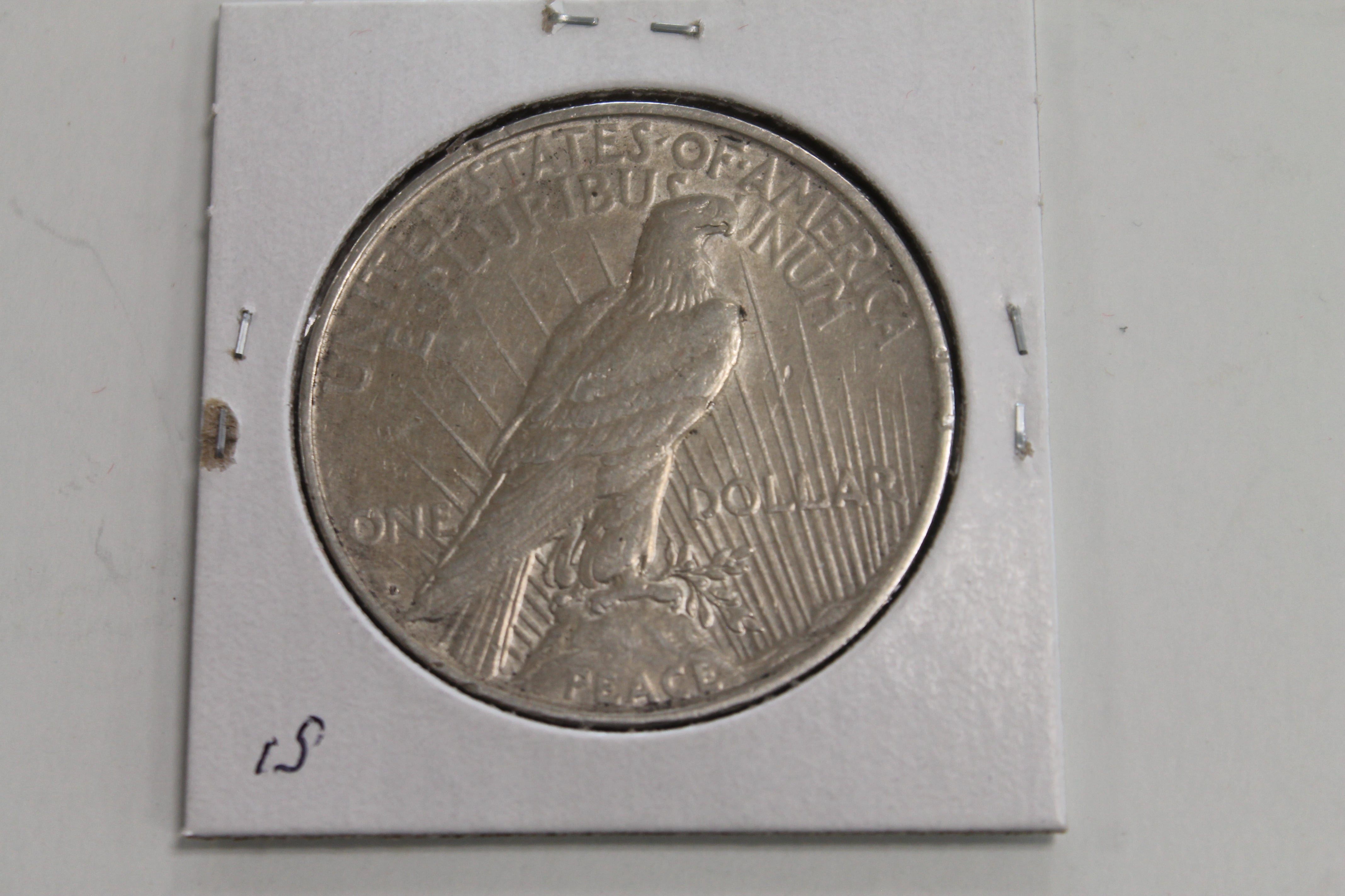 1927 D Peace Dollar - EF