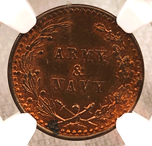 (1861-65) ARMY & NAVY TOKEN