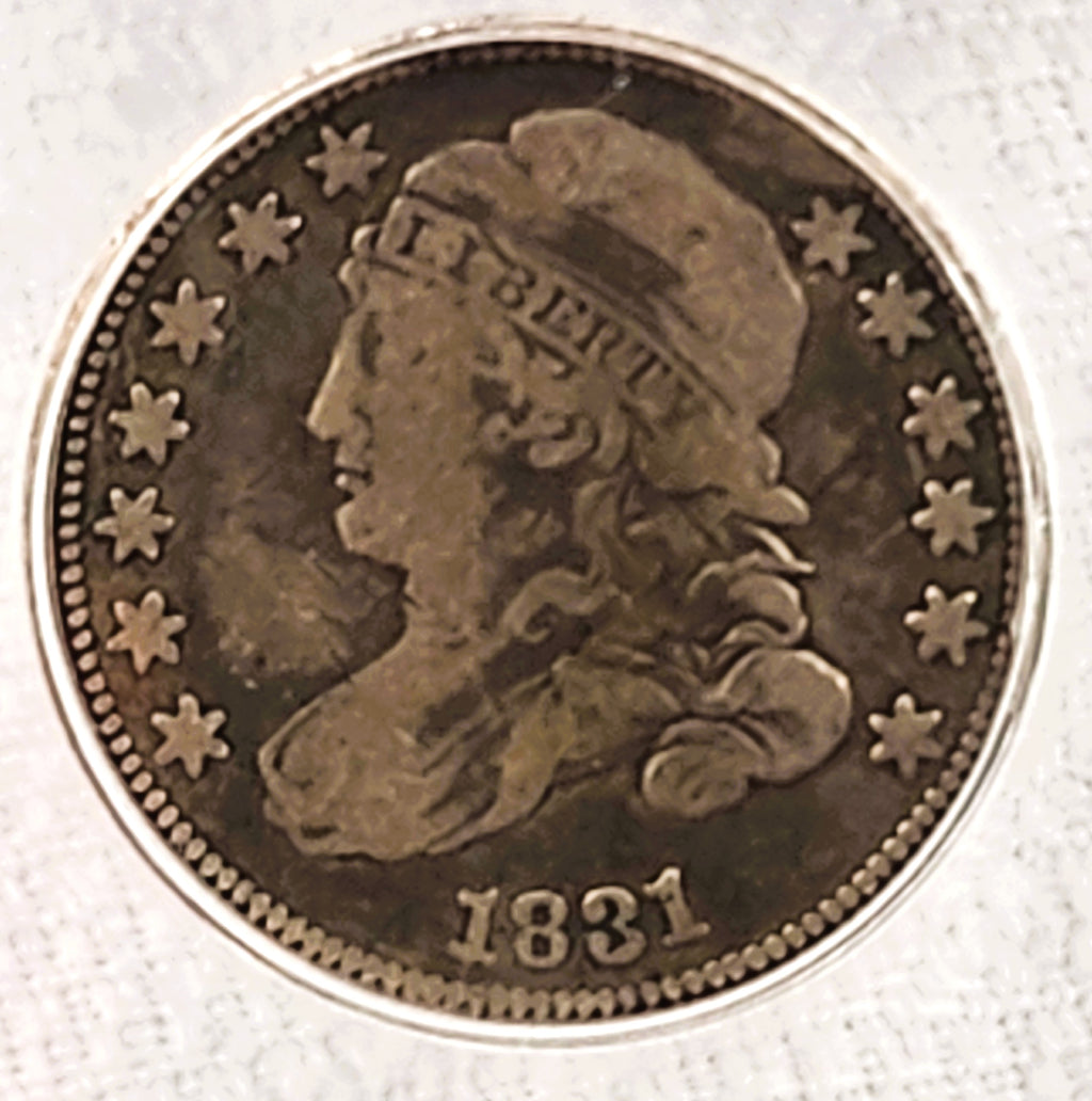 1831 Capped Bust Dime VG 10