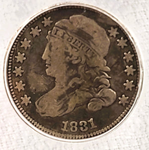 1831 Capped Bust Dime VG 10