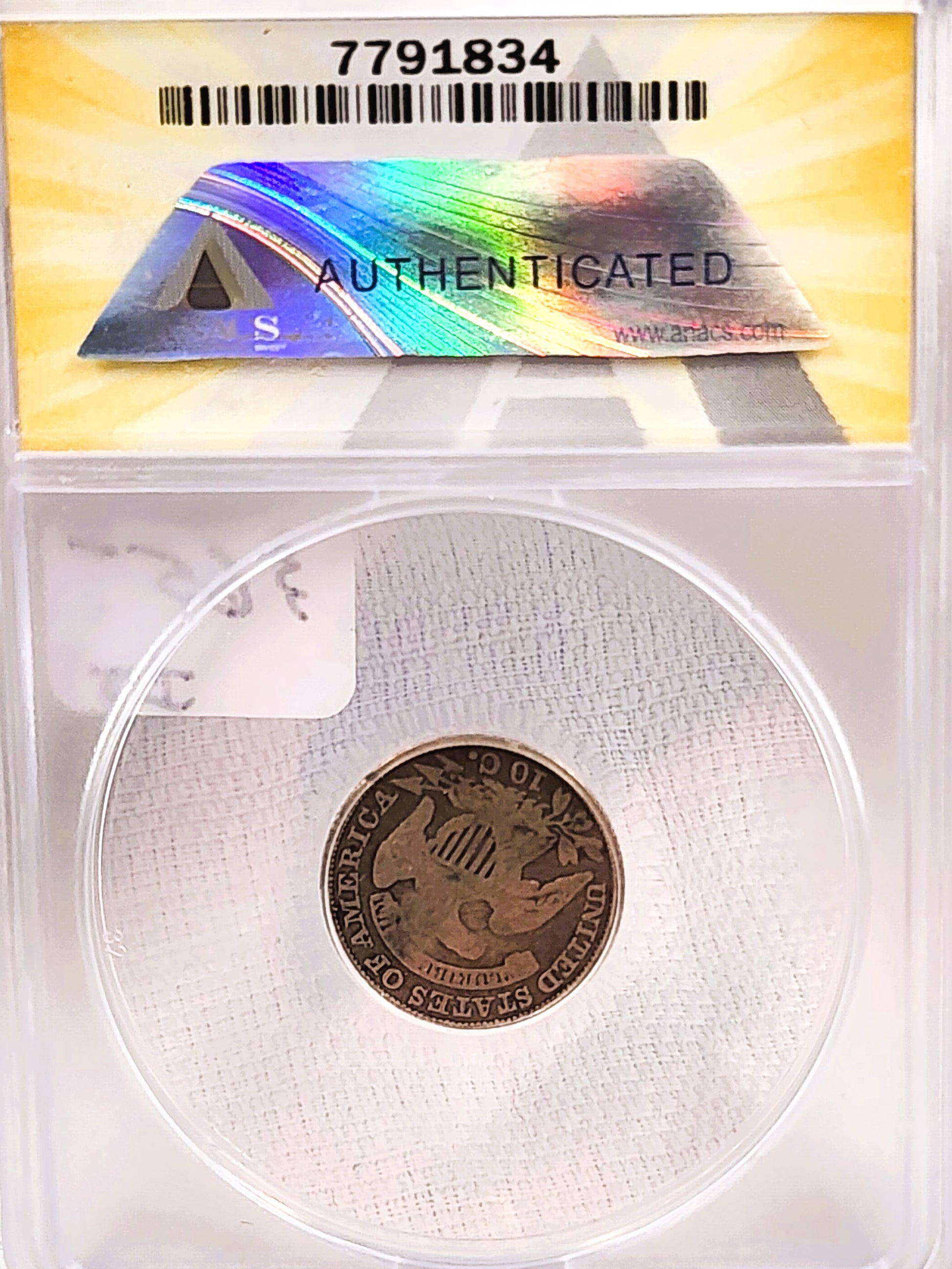 1831 Capped Bust Dime VG 10