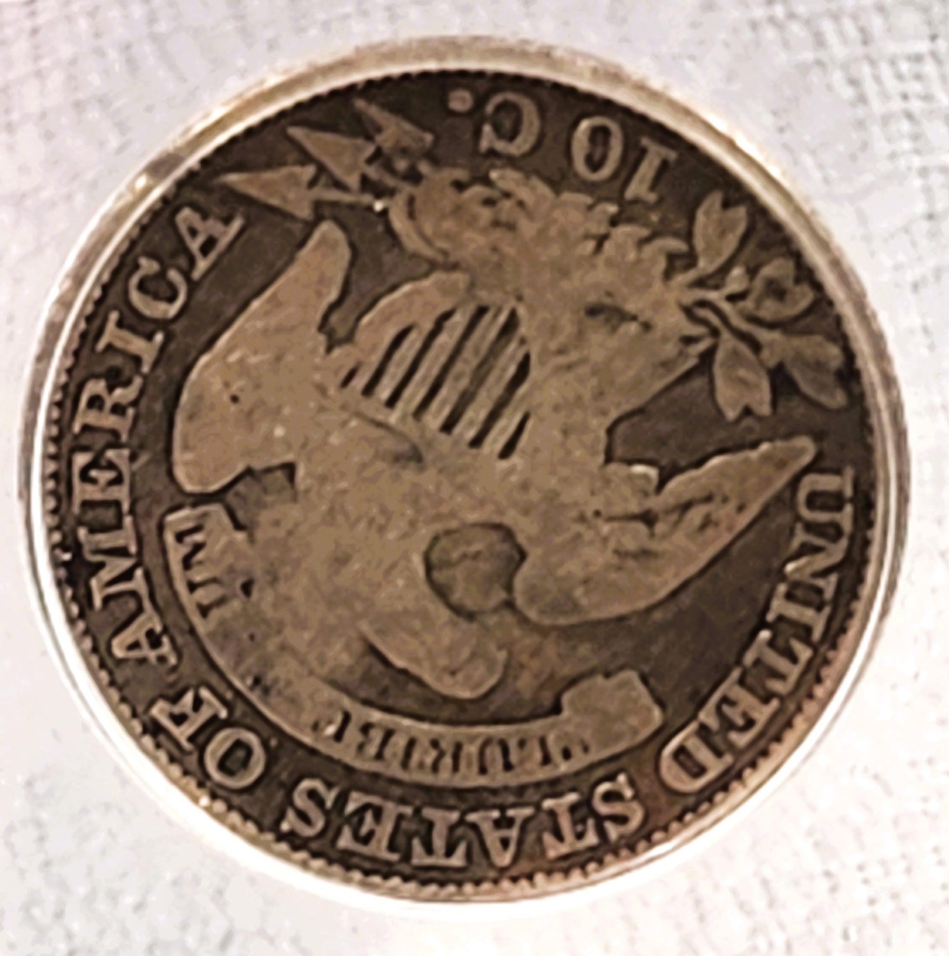 1831 Capped Bust Dime VG 10