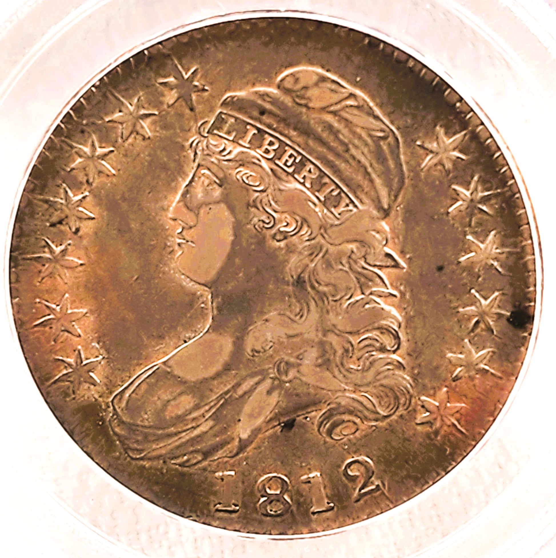 1812 Capped Bust Half Dollar PCGS XF-40