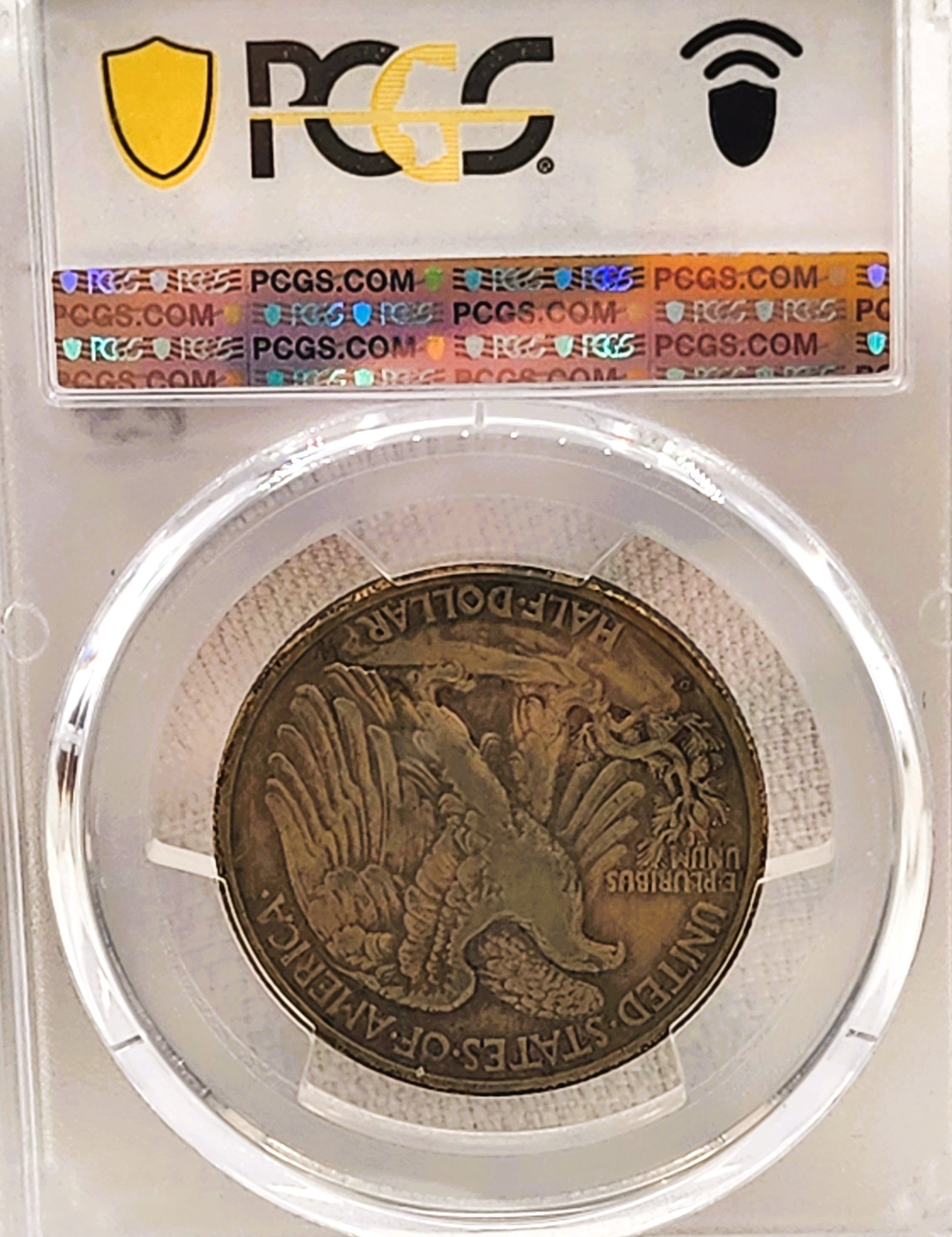 1938-D WALKING LIBERTY VF30