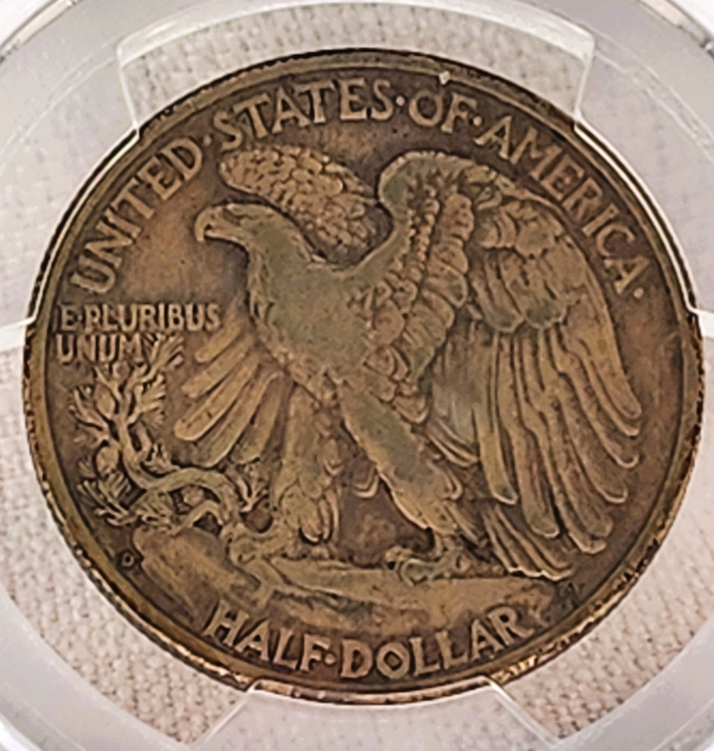 1938-D WALKING LIBERTY VF30