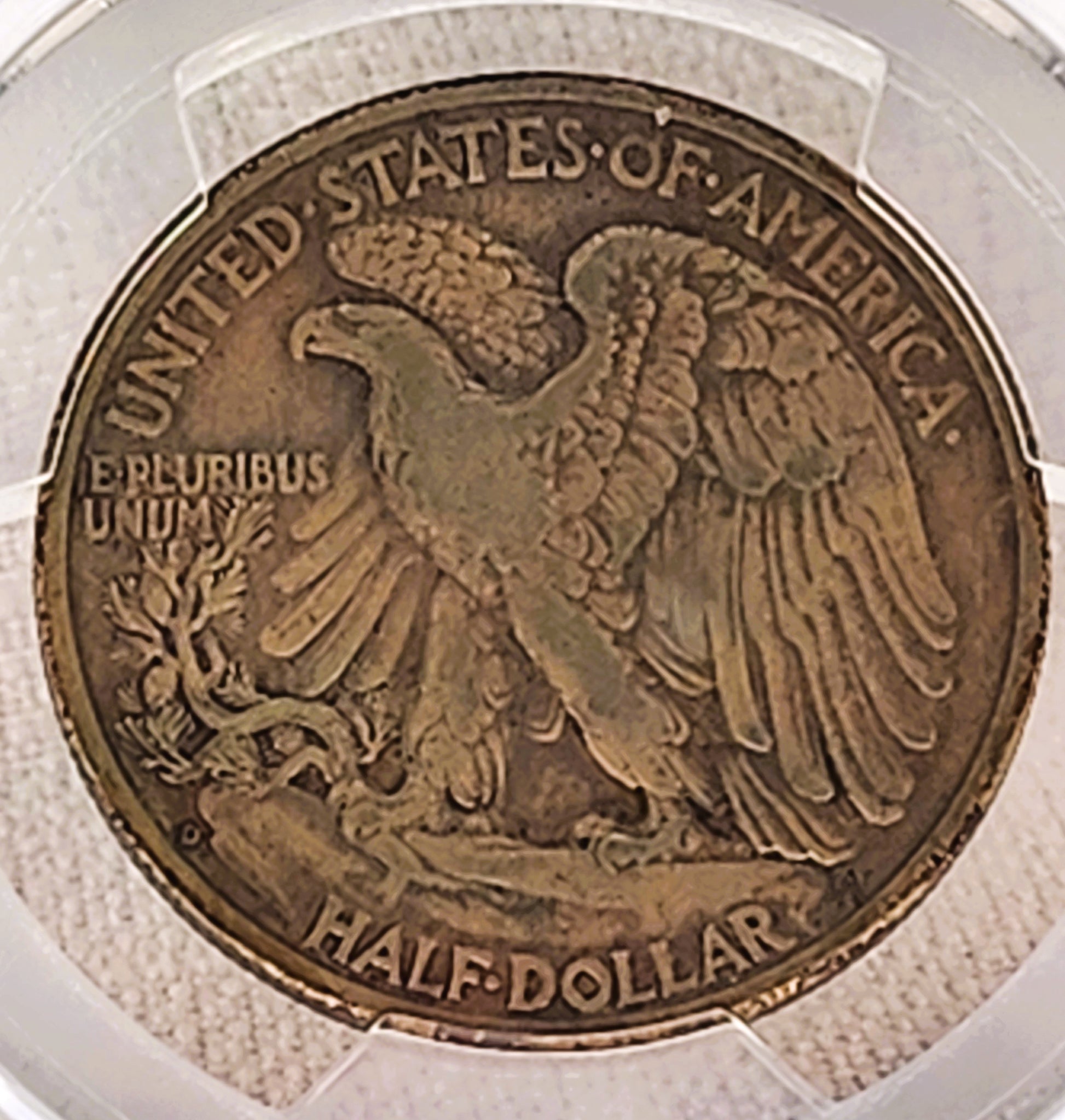 1938-D WALKING LIBERTY VF30