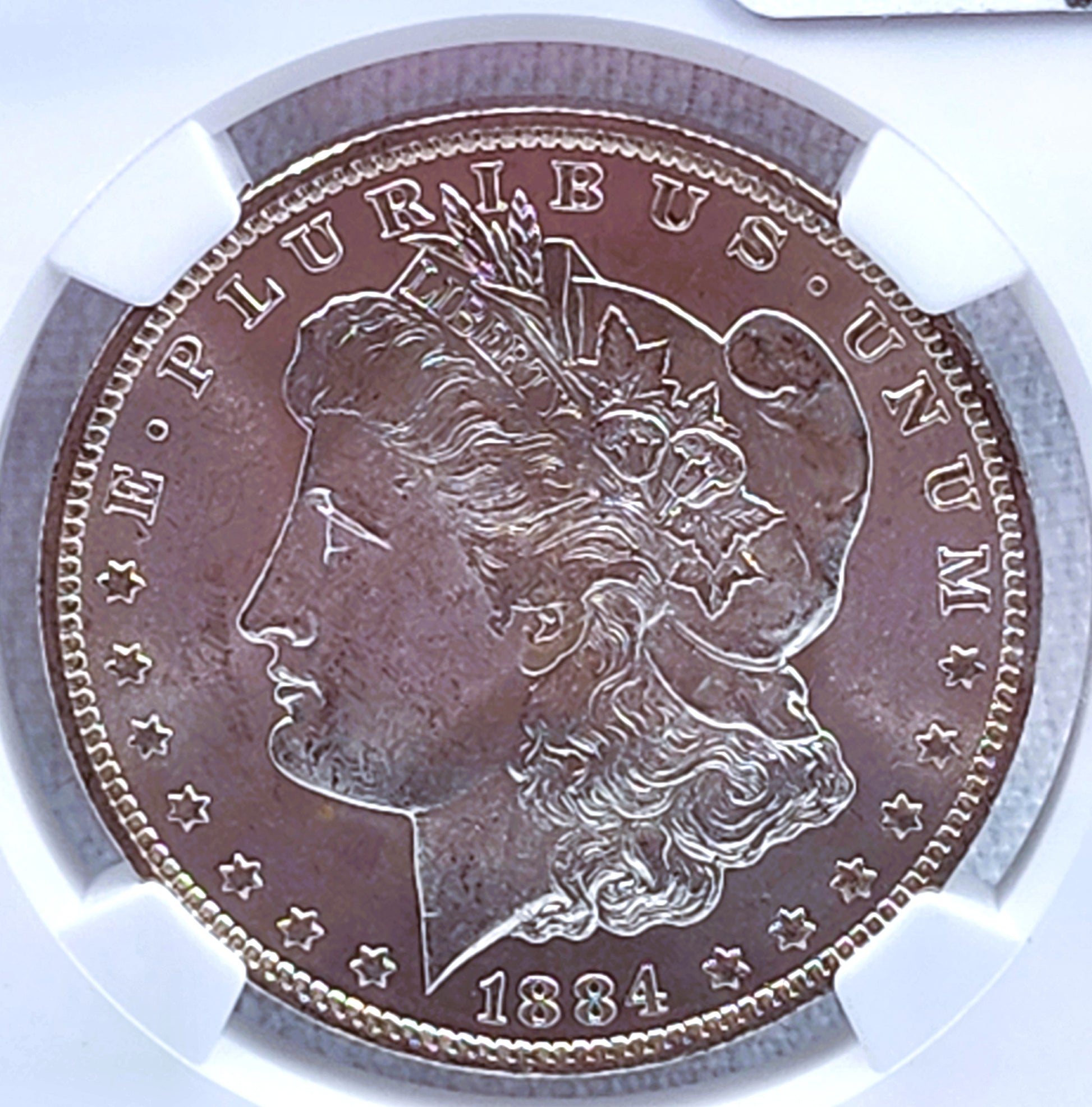1884 O MORGAN SILVER DOLLAR