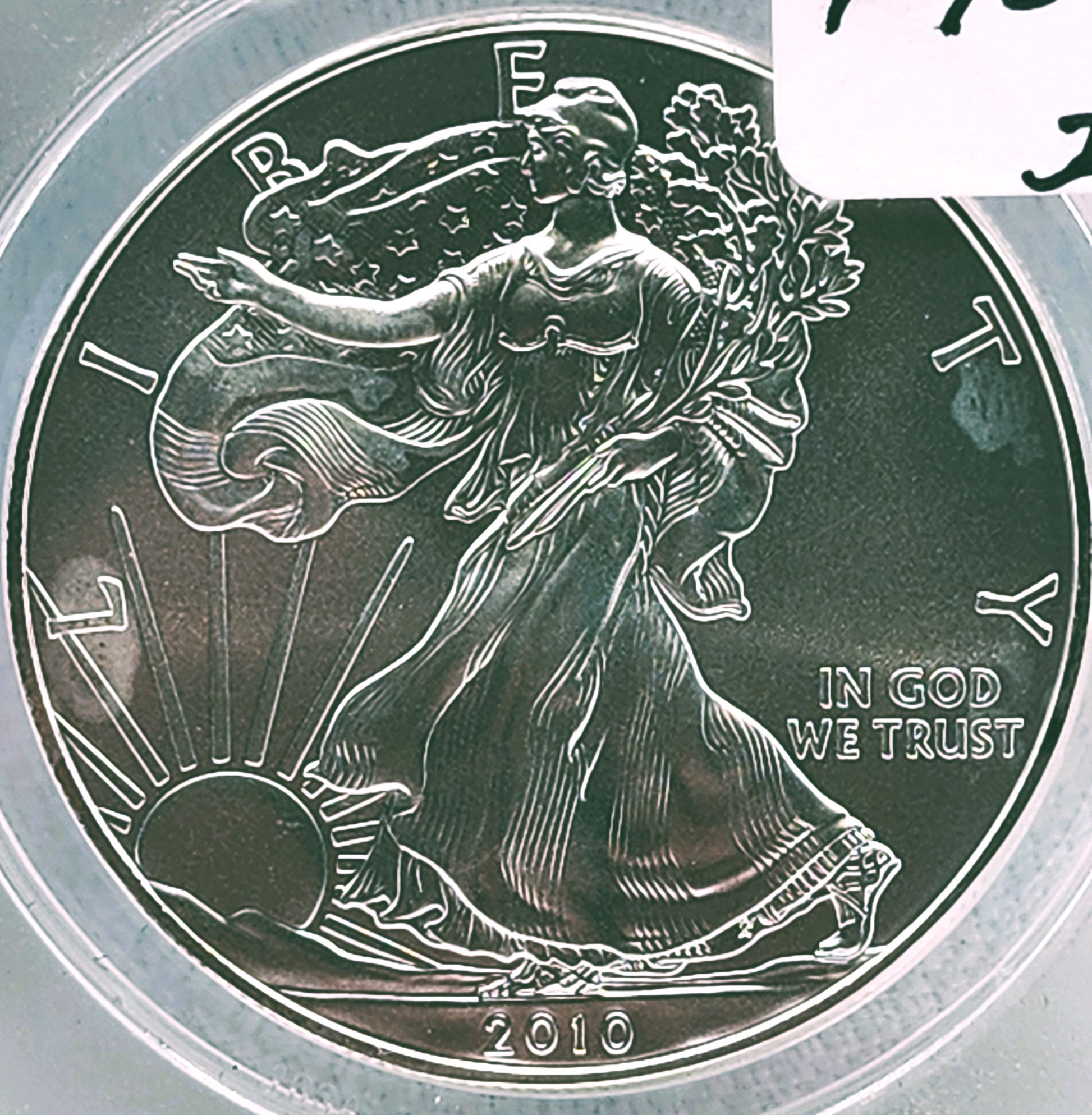 2010 SILVER EAGLE FIRST DAY OF ISSUE