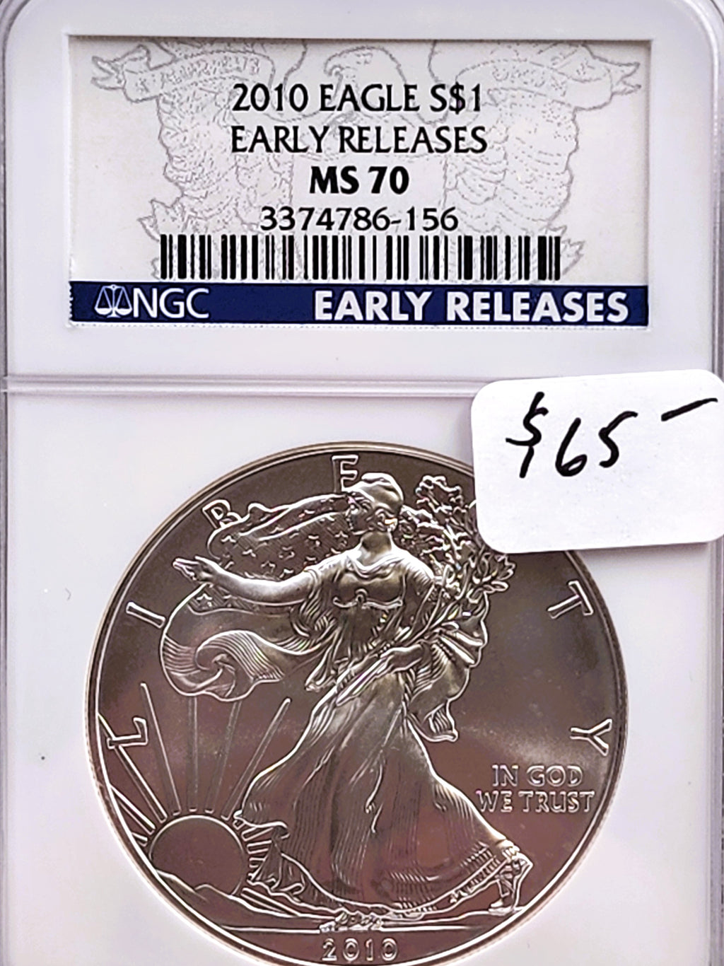 2010 SILVER EAGLE EARLY RELEASES