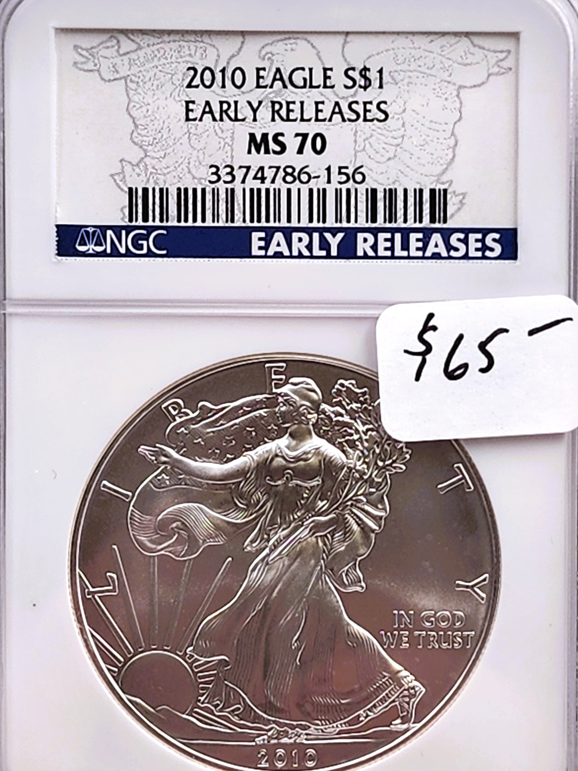 2010 SILVER EAGLE EARLY RELEASES