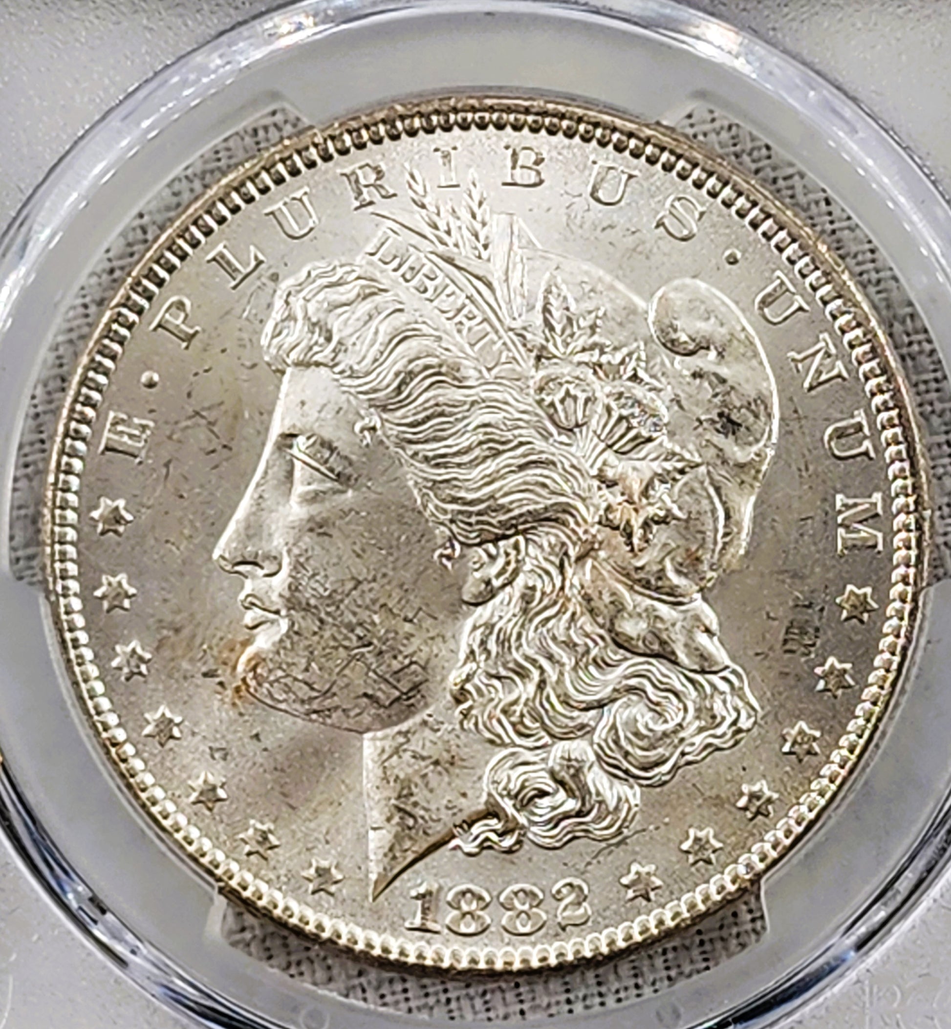 1882 MORGAN SILVER DOLLAR