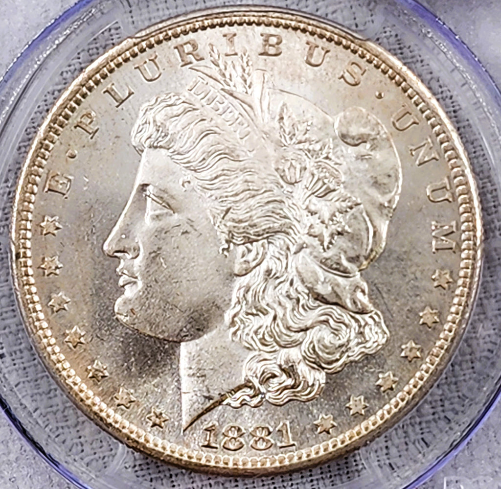1881-S MORGAN SILVER DOLLAR