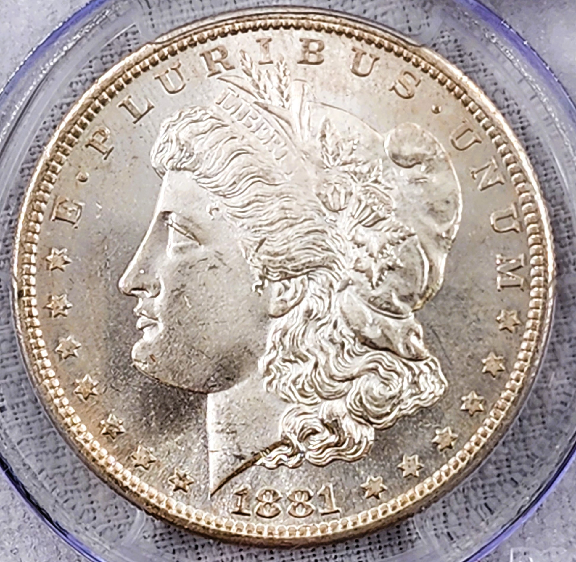 1881-S MORGAN SILVER DOLLAR