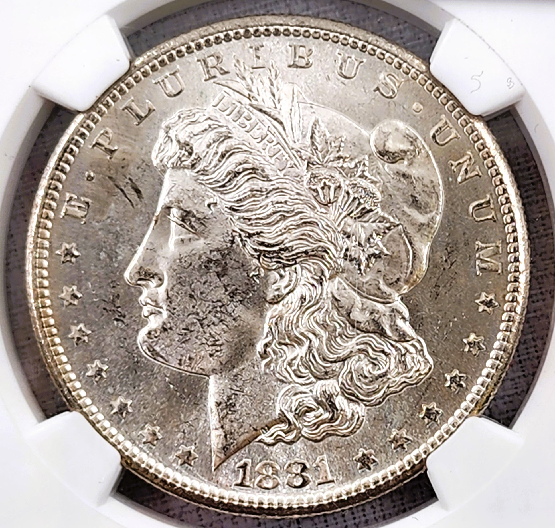 1881-S MORGAN SILVER DOLLAR