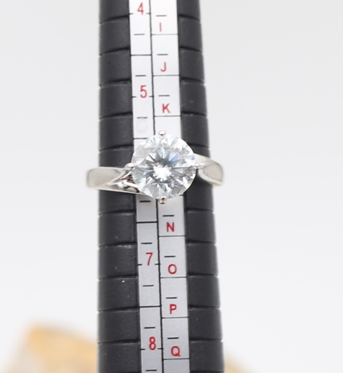 Sterling Silver Cubic Zirconia Diamond Ring