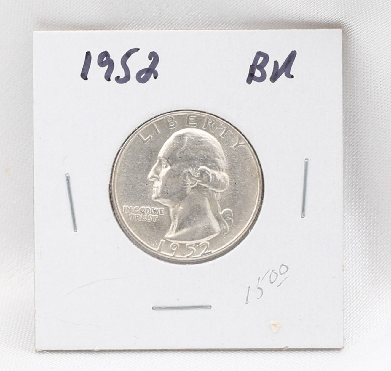1952 BU Silver Quarter