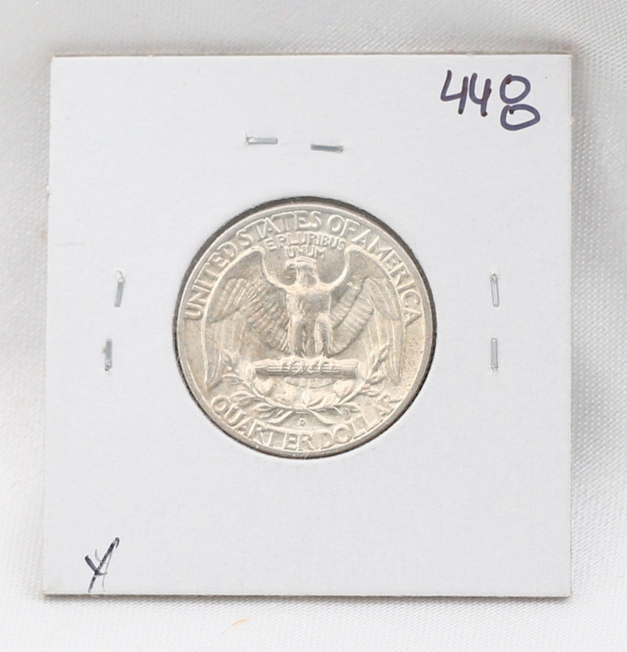 1952 D Silver Quarter