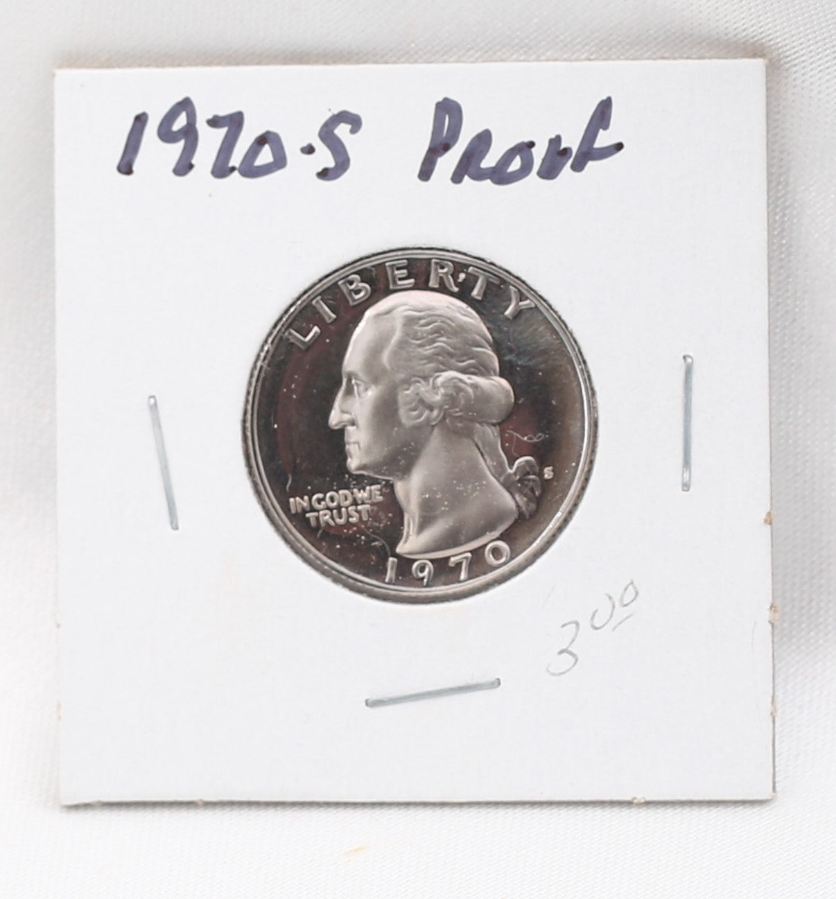 1970-S Proof Silver Quarter