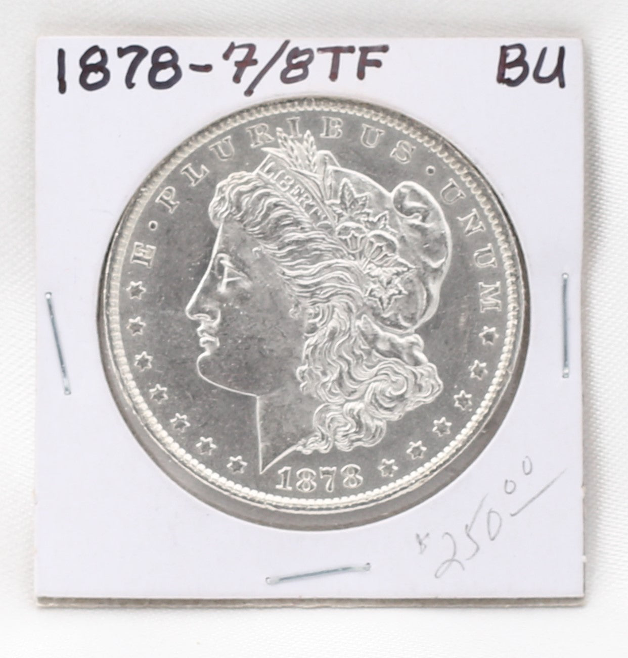 1878 7/8TF Morgan Silver Dollar