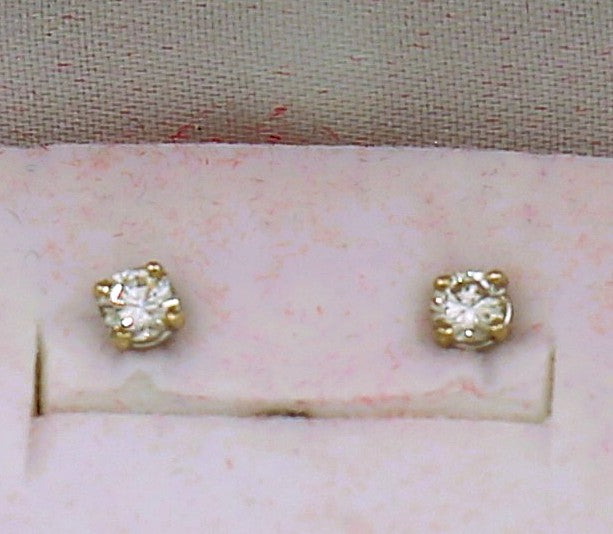 Diamond Stud Earrings