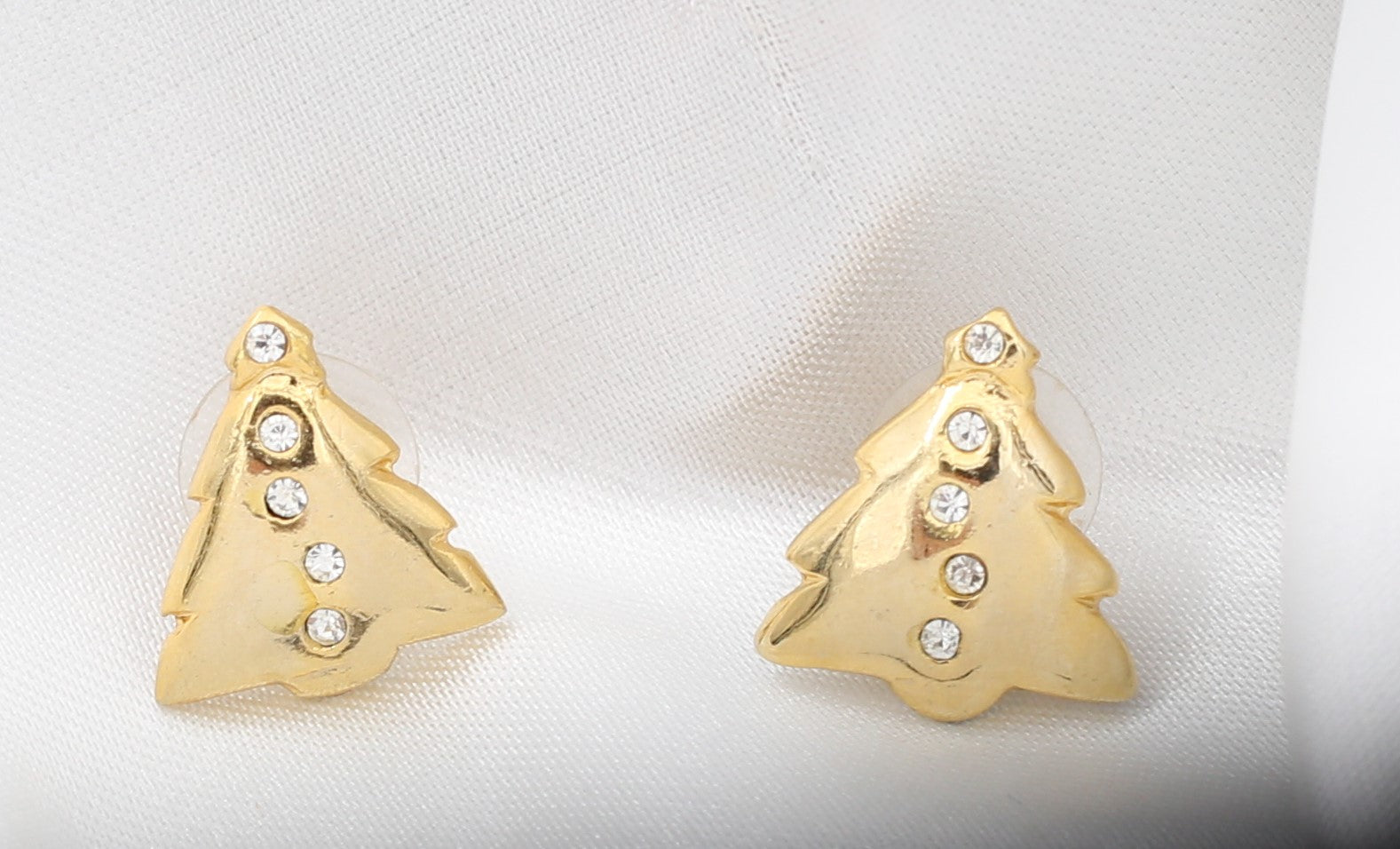 Christmas Tree Diamond Earrings