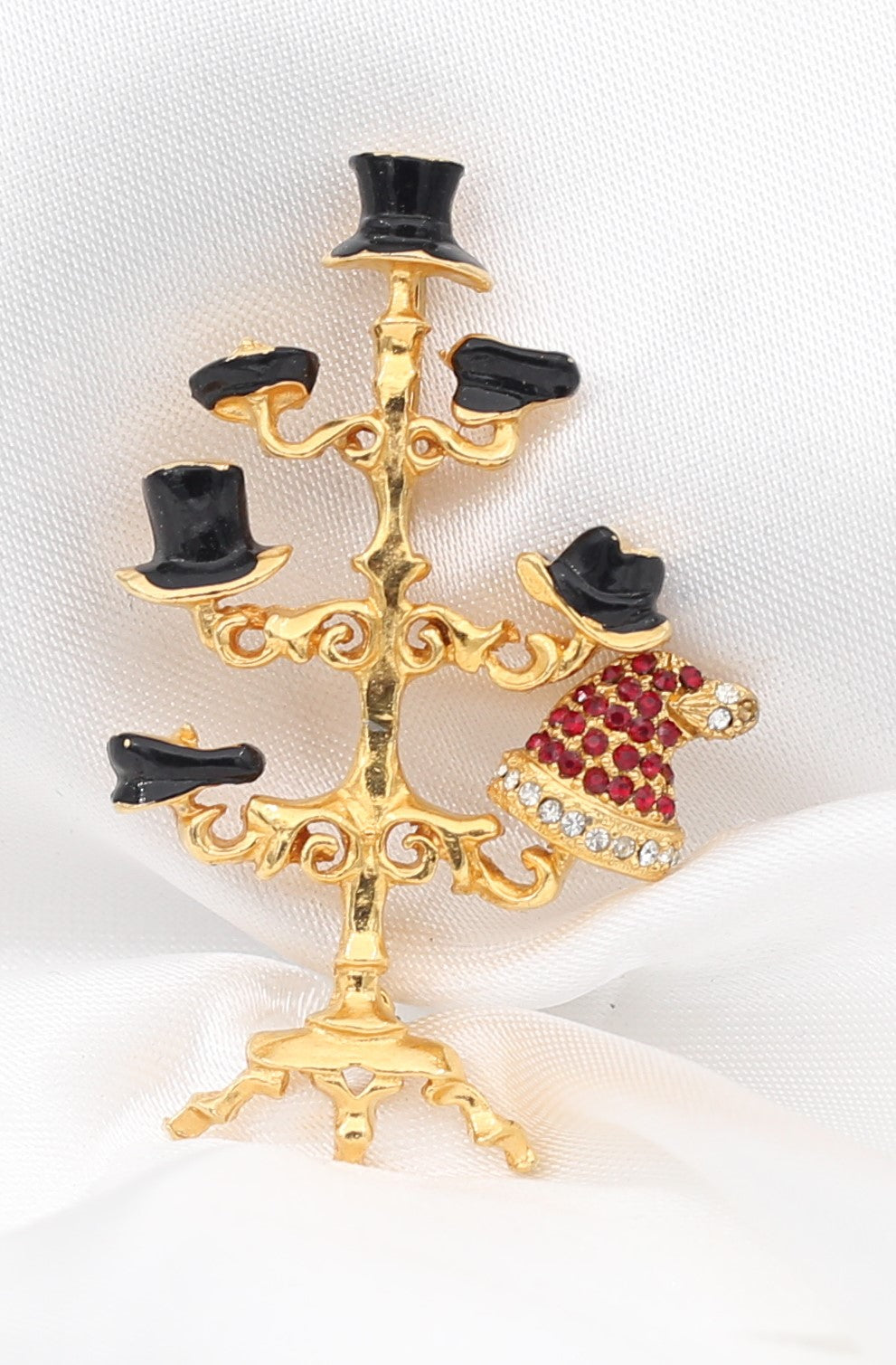 Christmas Hat Tree Brooch/Pin
