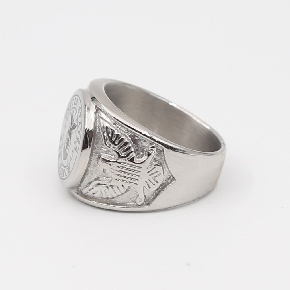 Air Force Sterling Silver Ring