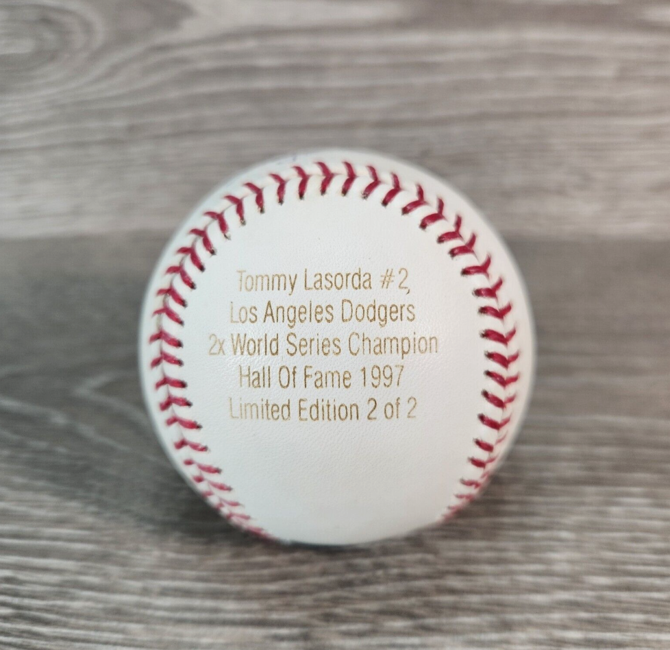 Tommy Lasorda Signed OMLB Limited Edition Baseball