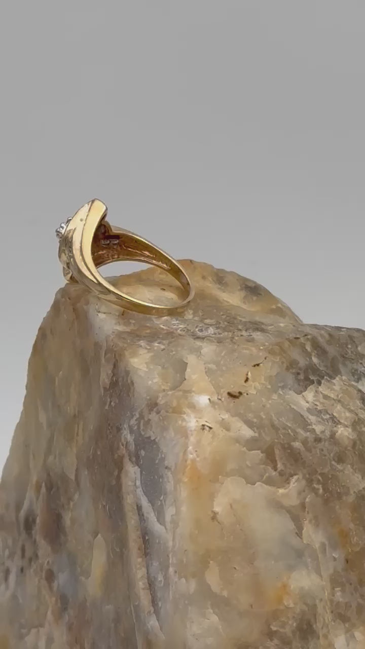 10k Diamond Ring Size 7